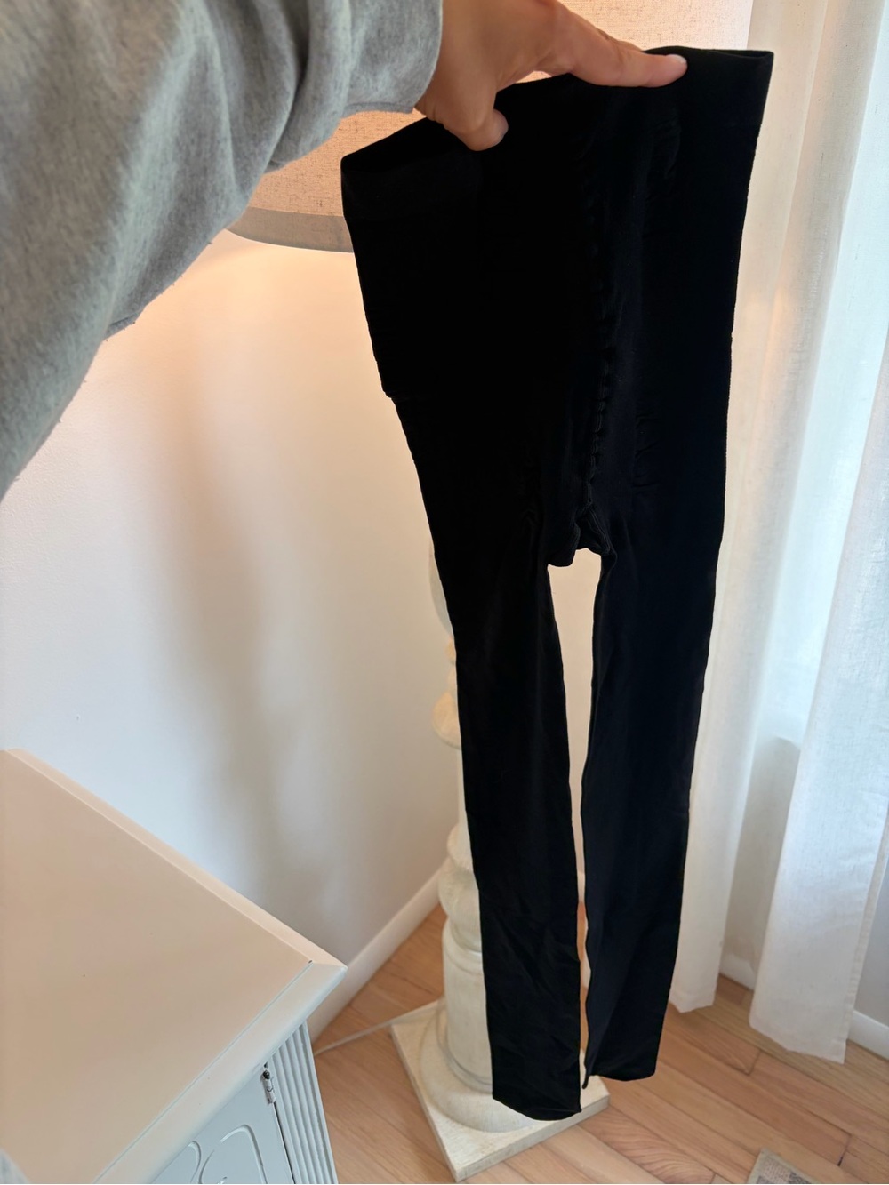 Black High-Waist Tights